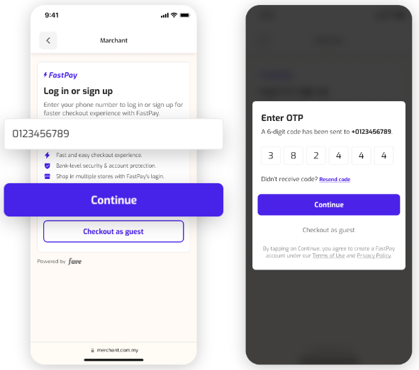 Fastpay Casino mobile application user interface demonstrating game lobby and navigation.